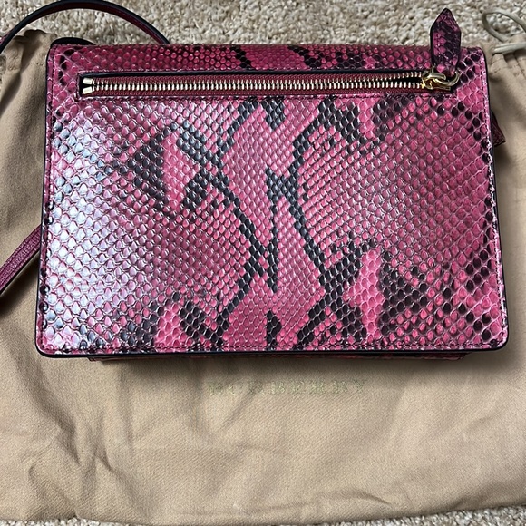 Never used, Burberry pink python bag - Picture 6 of 7